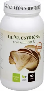 Přírodní produkt Natural Medicaments Hlíva ústřičná Premium s vitamínem C 90 tbl.