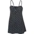 Dámské plavky Ocean Pacific Swim Dress Ladies Navy Polka Dot