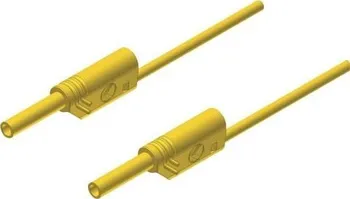 Měřicí kabel Měřicí kabel Hirschmann MVL S 200/1 mm2, 2 mm, 2m, žlutý