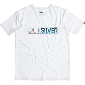 Pánské tričko Triko Quiksilver Classic Single Player bílé