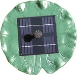 Solární plovoucí ostrůvek s vodotryskem