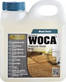 Čistič podlahy WOCA - Mýdlo na dřevěné olejované podlahy - přírodní - 2,5 l