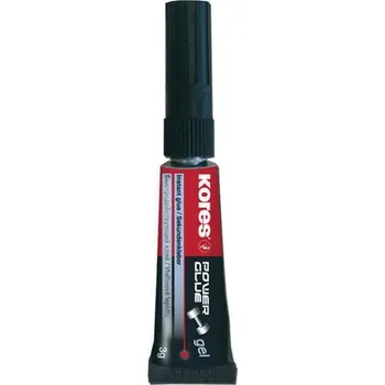Průmyslové lepidlo Kores Power Glue Gel 3 g