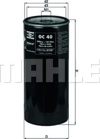 Olejový filtr Olejový filtr MAHLE (OC40) IVECO