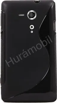 Náhradní kryt pro mobilní telefon ForCell Lux S ochranný kryt pro Sony C5303 Xperia SP černý
