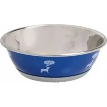Miska pro psa Karlie Dog Selecta motiv modrá