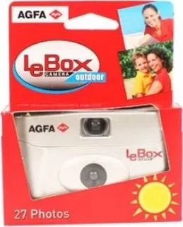 Analogový fotoaparát AGFA LeBox s bleskem
