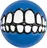 ROGZ GRINZ míček se zuby, modrý 7,8 cm