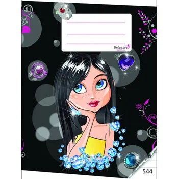 Sešit Sešit A5/544 Briliantina 40 listů linkovaný