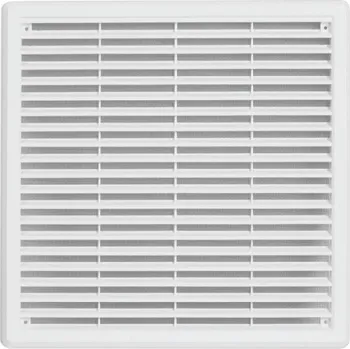 Větrací mřížka HACO větrací mřížka se síťovinou - krytka VM 300x300 KB plast, bílá 0301