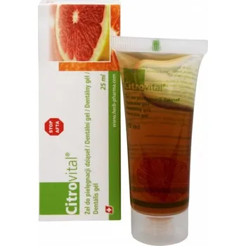 Citrovital Dentální gel pro dospělé 25ml