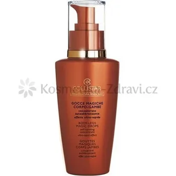 Samoopalovací přípravek COLLISTAR Body Legs Magic Drops Self Tanning