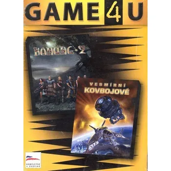 Počítačová hra Konung 2 + Vesmírní kovbojové PC