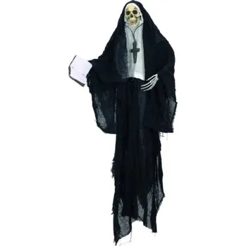 Party dekorace Europalms Halloween Jeptiška kostra 120 cm