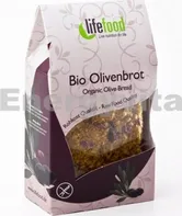 Olivový chléb nepečený BIO 90g Lifefood