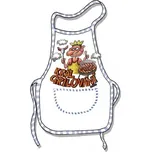 DIVJA Zástěra bavlněná 59 x 75 cm