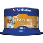 Verbatim DVD+R 4,7GB 16x printable 50…