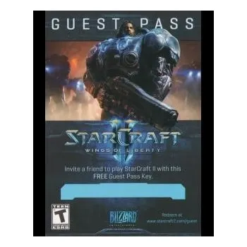 Počítačová hra CD KEY Starcraft 2 Wings of Liberty Guest Pass