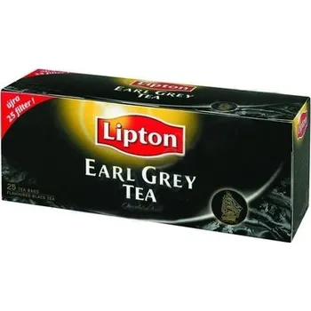 Horký nápoj Lipton Earl Grey 25x1.5g černý čaj 37.5g