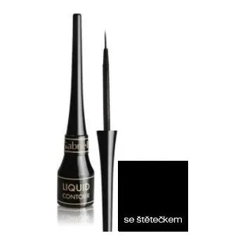 Oční linky Gabriella Salvete tekuté oční linky Liquid Contour odstín černá 4,3 ml