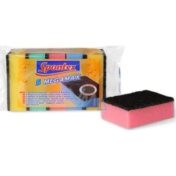 Spontex 5 MegaMax PU houbička na nádobí 5 kusů