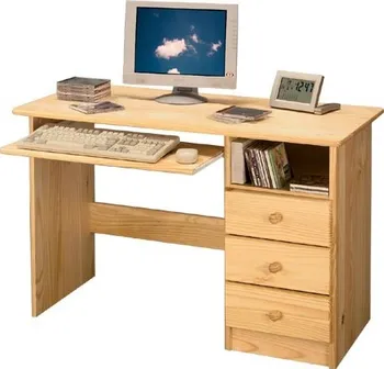 Počítačový stůl IDEA nábytek 8844 masiv/borovice