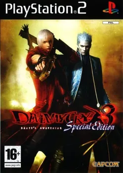 Hra pro starou konzoli Devil May Cry 3: Special Edition PS2