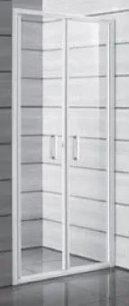 Sprchové dveře Jika LYRA PLUS Kyvné sprchové dveře, 80cm, transparentní sklo 2.5638.1.000.668.1
