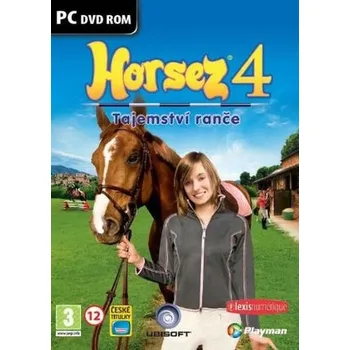 Počítačová hra Horsez 4 Tajemství ranče PC
