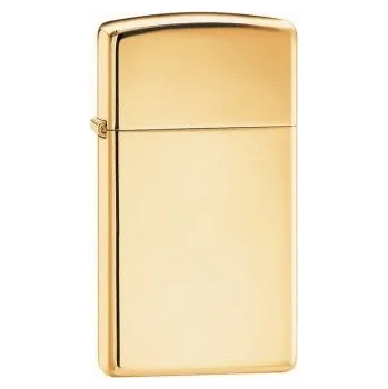 Zippo 24070 High Polish Brass Slim