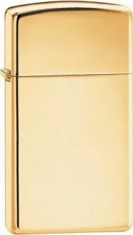 Zapalovač Zippo 24070 High Polish Brass Slim