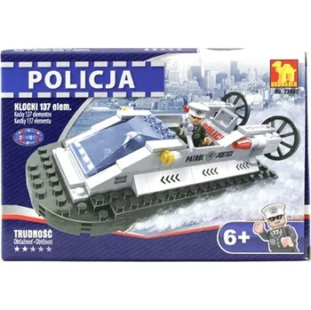ostatní stavebnice DROMADER Stavebnice policejní vznášedlo 23402
