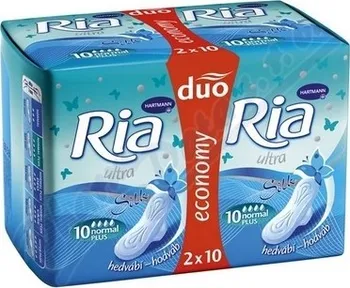 Hygienické vložky DHV Ria Ultra Normal plus duopack 2x10 ks