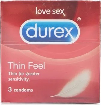 Kondom Durex Feel Thin 3 ks