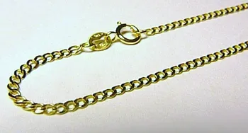 Řetízek Pevný zlatý řetízek (očka) délka 45cm 585/0,87gr H106 