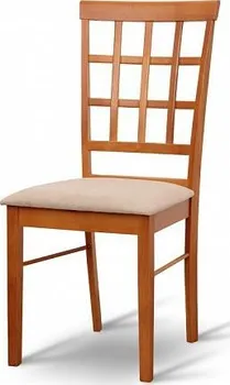 Jídelní židle Židle, třešeň/látka slabě hnědá, GRID 