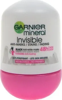 Garnier Mineral Invisible black & white W roll - on 50 ml