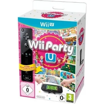Hra pro starou konzoli Wii U Party U + Remote Plus Black Wii U