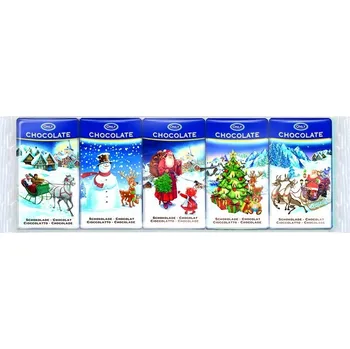 Mléčné čokoládky Vánoce 5x15g
