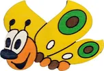 Dekorace Motýl žlutý s magnetem a…