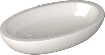 Umyvadlo SISTEMA keramické umyvadlo oválné bez přepadu 75x42cm, bílá ( 10AR65075 )
