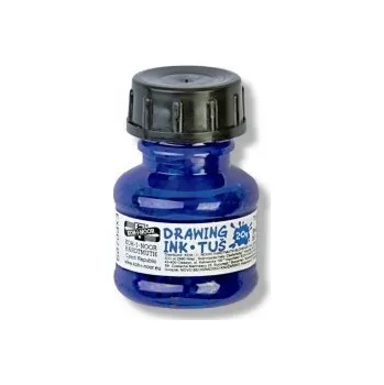 Výtvarná barva KOH-I-NOOR tuš modrá 141725 20g