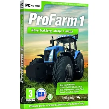 Počítačová hra Farming Simulator: JZD Pro Farm 1 PC