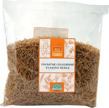 Bioharmonie Pšeničné celozrnné vlasové nudle 300 g 