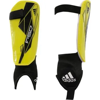 Fotbalový chránič adidas F50 Replique Shin Guards Lab Lime/White