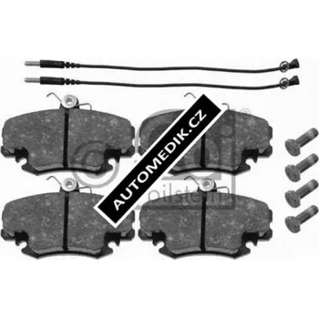 Brzdová destička Sada brzdových destiček FEBI (FB 16191)