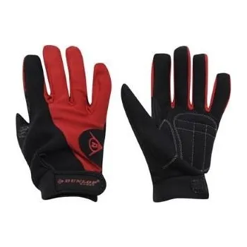 Cyklistické rukavice Dunlop Bike Gloves Black/Red