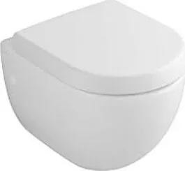 WC sedátko Villeroy & Boch Arriba Klozet s plochým splachováním 360x560 mm bílá alpin
