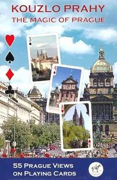 Pokerová karta Hrací karty Poker, Bridge - Kouzlo Prahy, PIATNIK