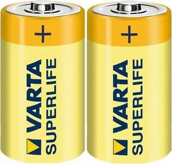 Článková baterie Baterie Varta D SuperLife balíček 2ks